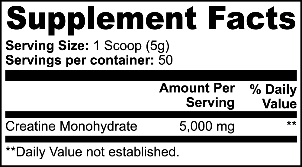 Creatine (Pre-Workout)
